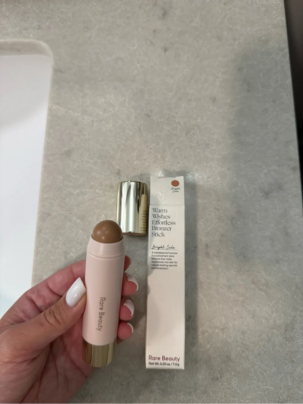 Rare Beauty Warm Wishes Effortless Bronzer Stick - Bright Side - NEW